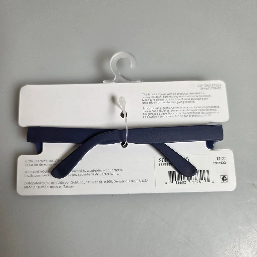 Carter's Just One You Kids Navy Blue Sunglasses 100% UVA UVB Protection JY02432